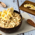 Porridge mit Banane und Cashewmus