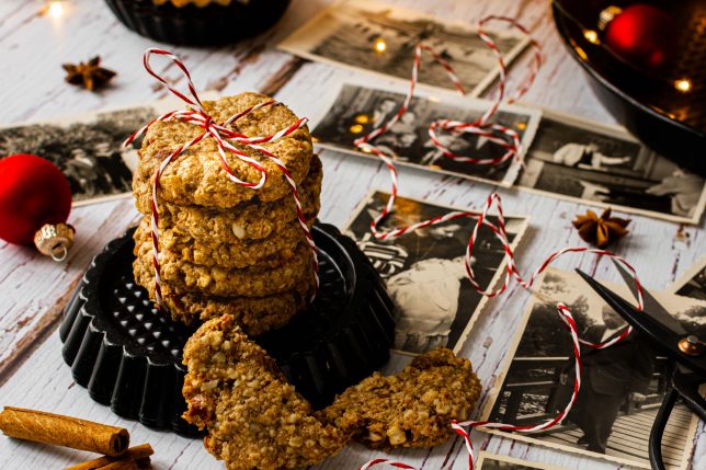 Cashew-Dattel-Kekse Weihnachten gesund vegan glutenfrei zuckerfrei