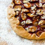 Zwetschgen Galette gesund Zuckerfrei Dinkel