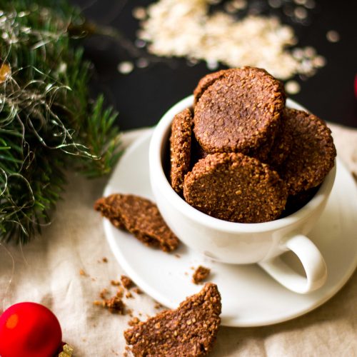 Kakao Mandel Kekse gesund zuckerfrei vegan