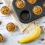 Bananen-Walnuss-Muffins gesund