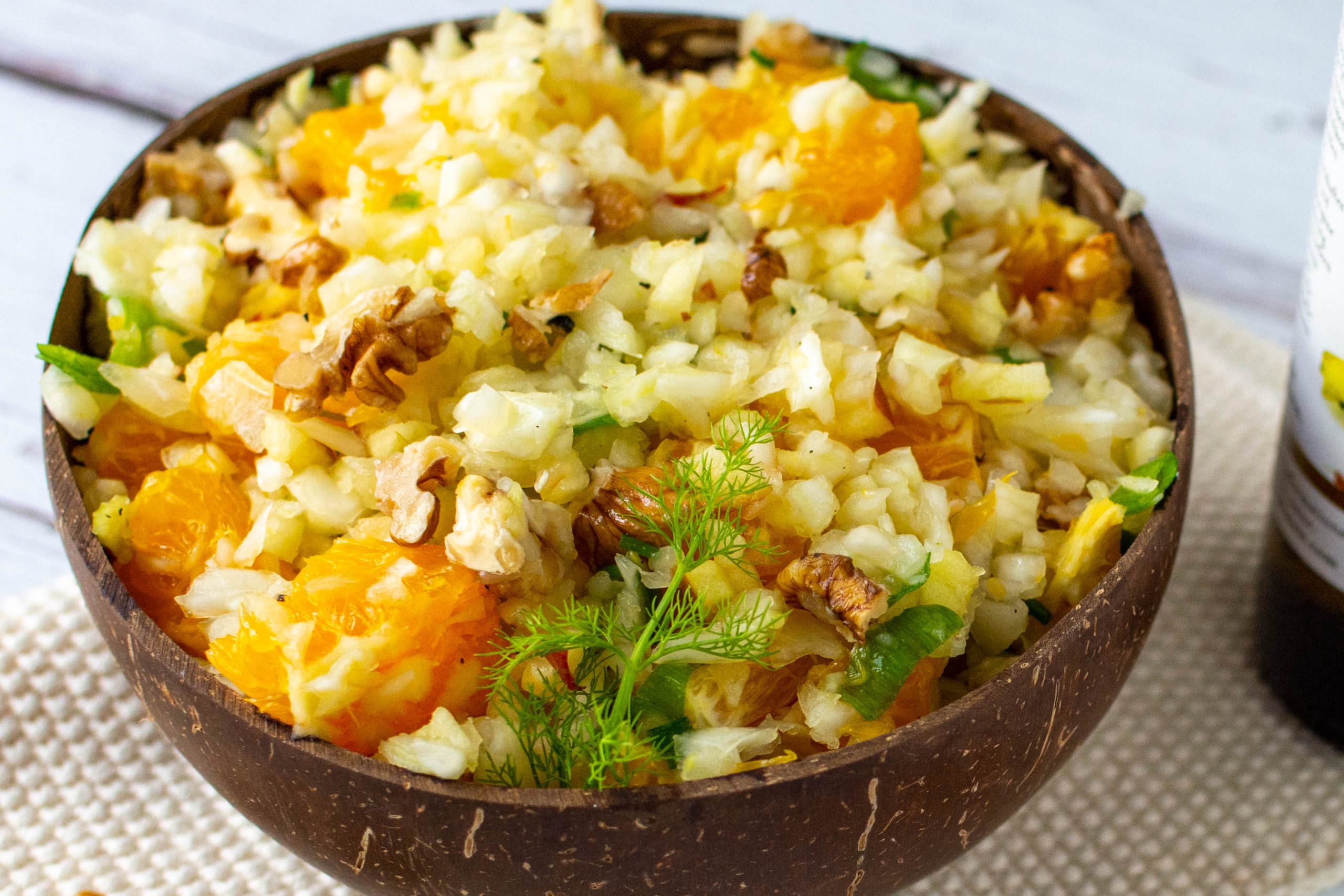 Fenchel-Orangen-Salat Leindotteröl Bio Planète