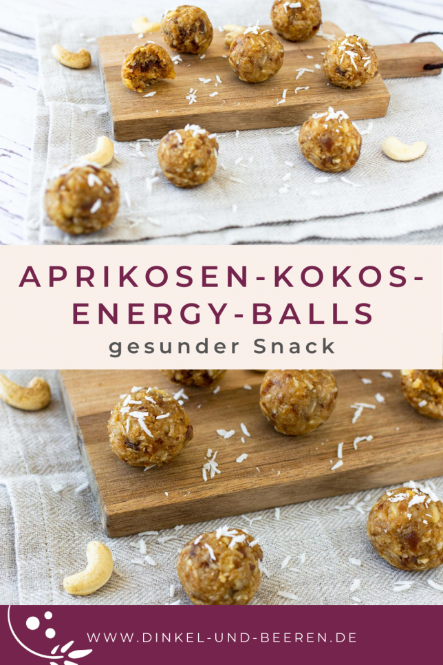 Aprikosen-Kokos-Energy-Balls gesund vegan glutenfrei