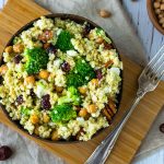 Hirse-Salat mit Brokkoli gesund