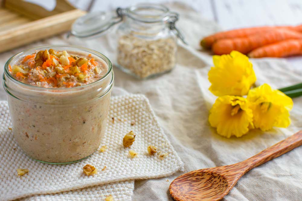 Overnight Oats Frühstück zum Mitnehmen