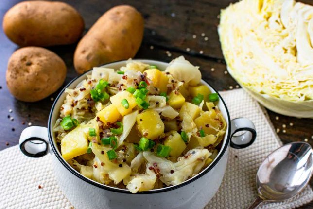 Kartoffel-Wirsing-Eintopf vegan gesund Kartoffel-Wirsing-Eintopf vegan gesund