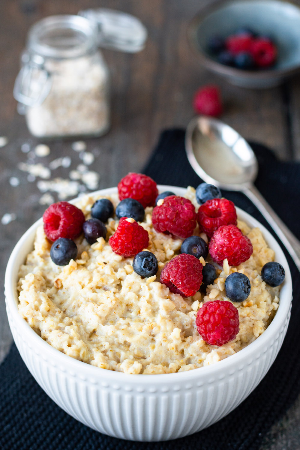 Porridge Grundrezept Haferflocken gesund klassisch