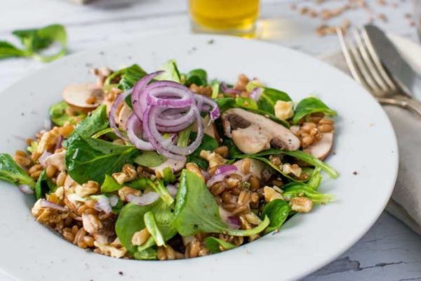 Gesunde vegetarische Rezepte | Dinkel &amp; Beeren