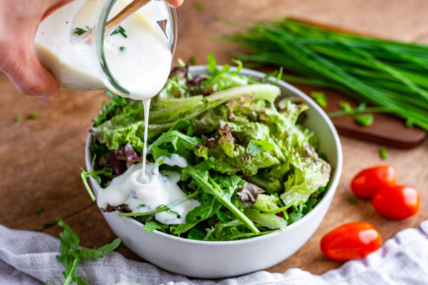 Joghurt-Senf-Dressing (für Blattsalat)