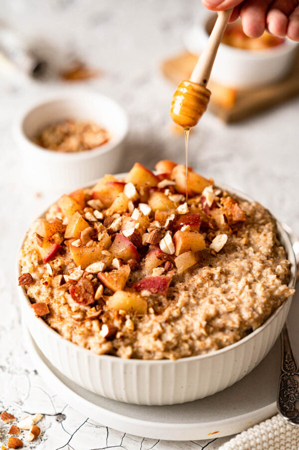 Apfel-Zimt-Porridge