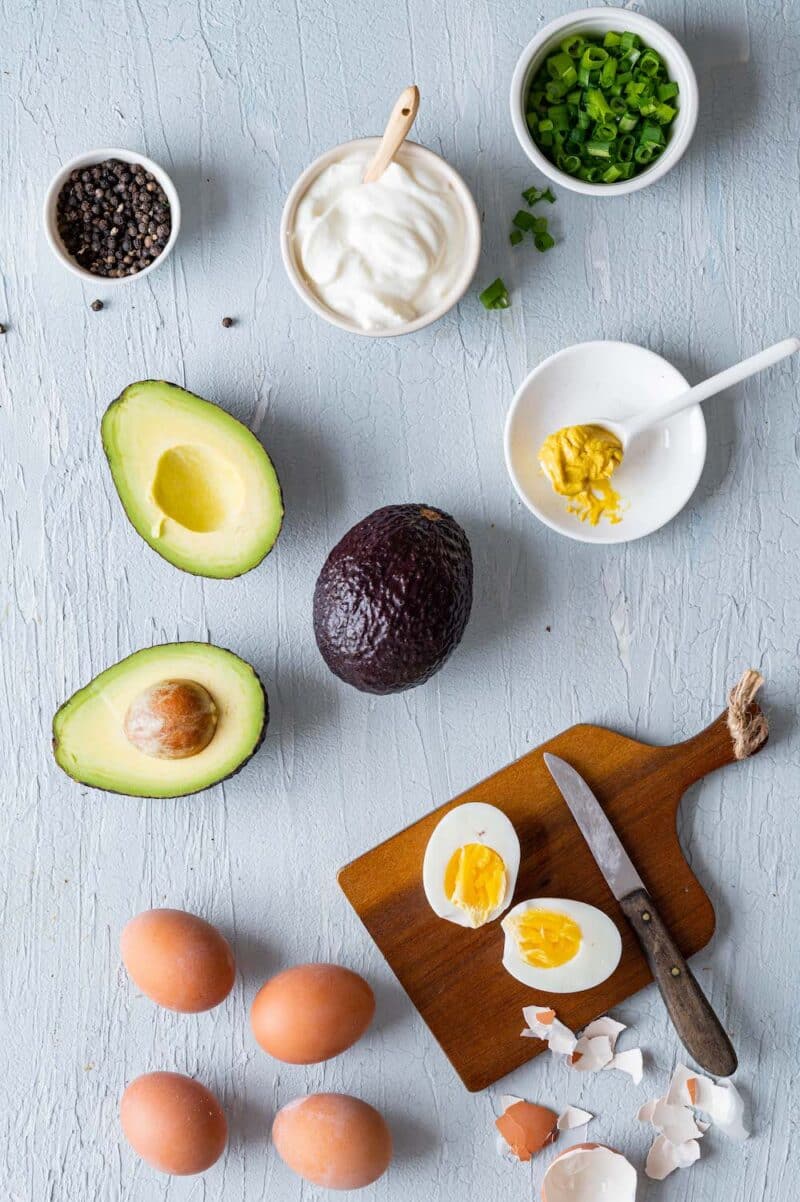 Avocado-Eier-Salat - leckerer Brotaufstrich