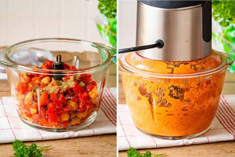 Paprika-Cashew-Aufstrich | schnell, einfach, vegan