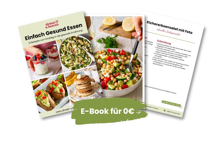 E-Book für 0€ E-Book Einfach Gesund Essen.