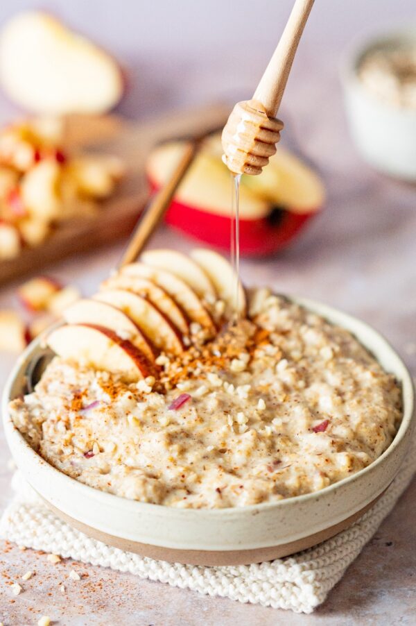 Apfel-Zimt-Porridge