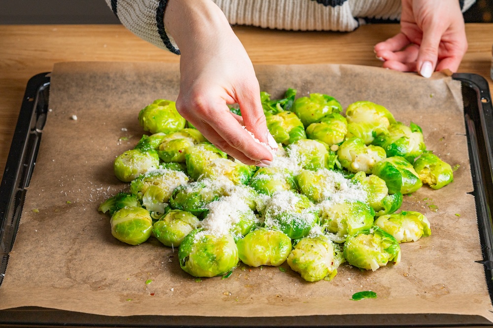 Smashed Rosenkohl